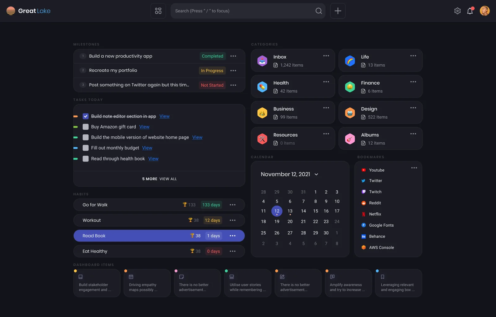 Dashboard
