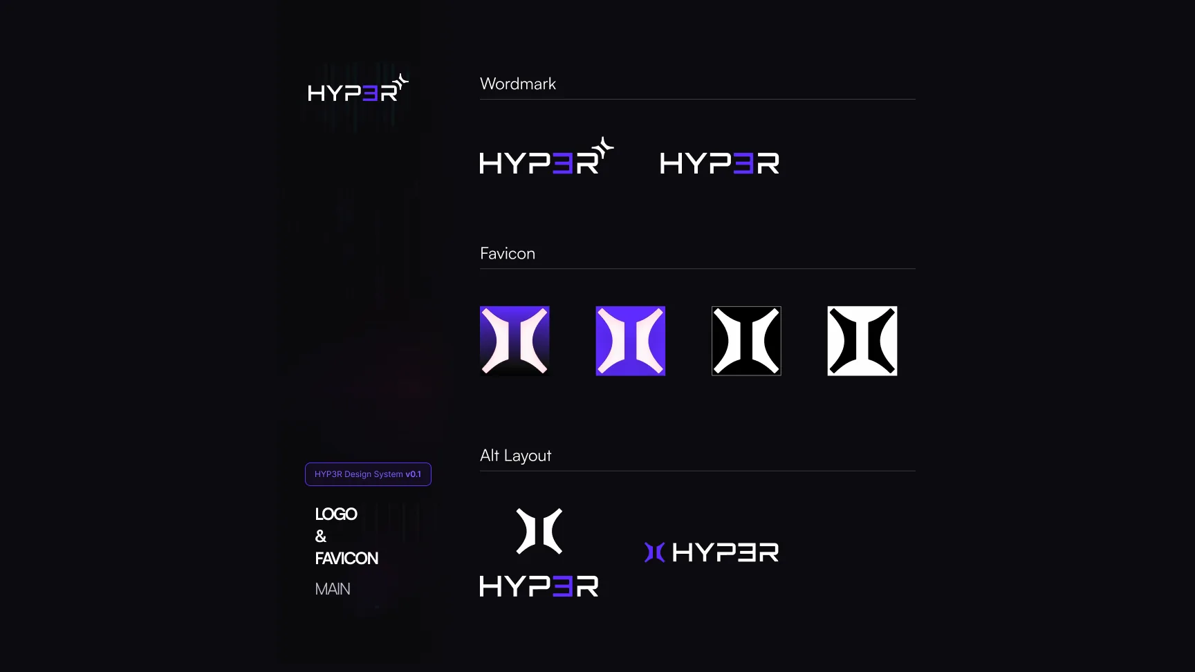 Brand exploration: wordmark and favicon