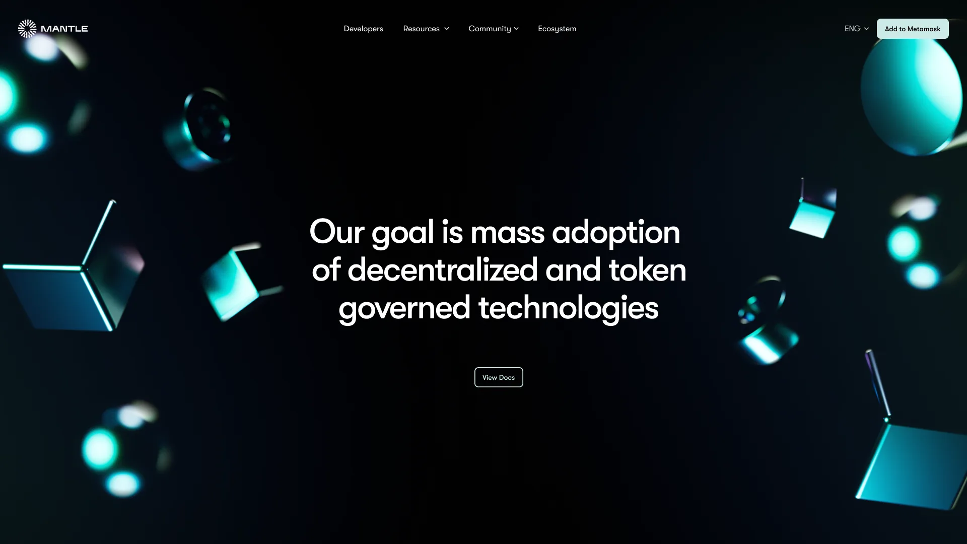 Mantle network mission section